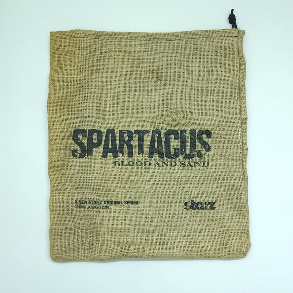 Spartacus Series Comic Con Collectible Burlap Bag Starz Blood & Sand - Picture 1 of 4